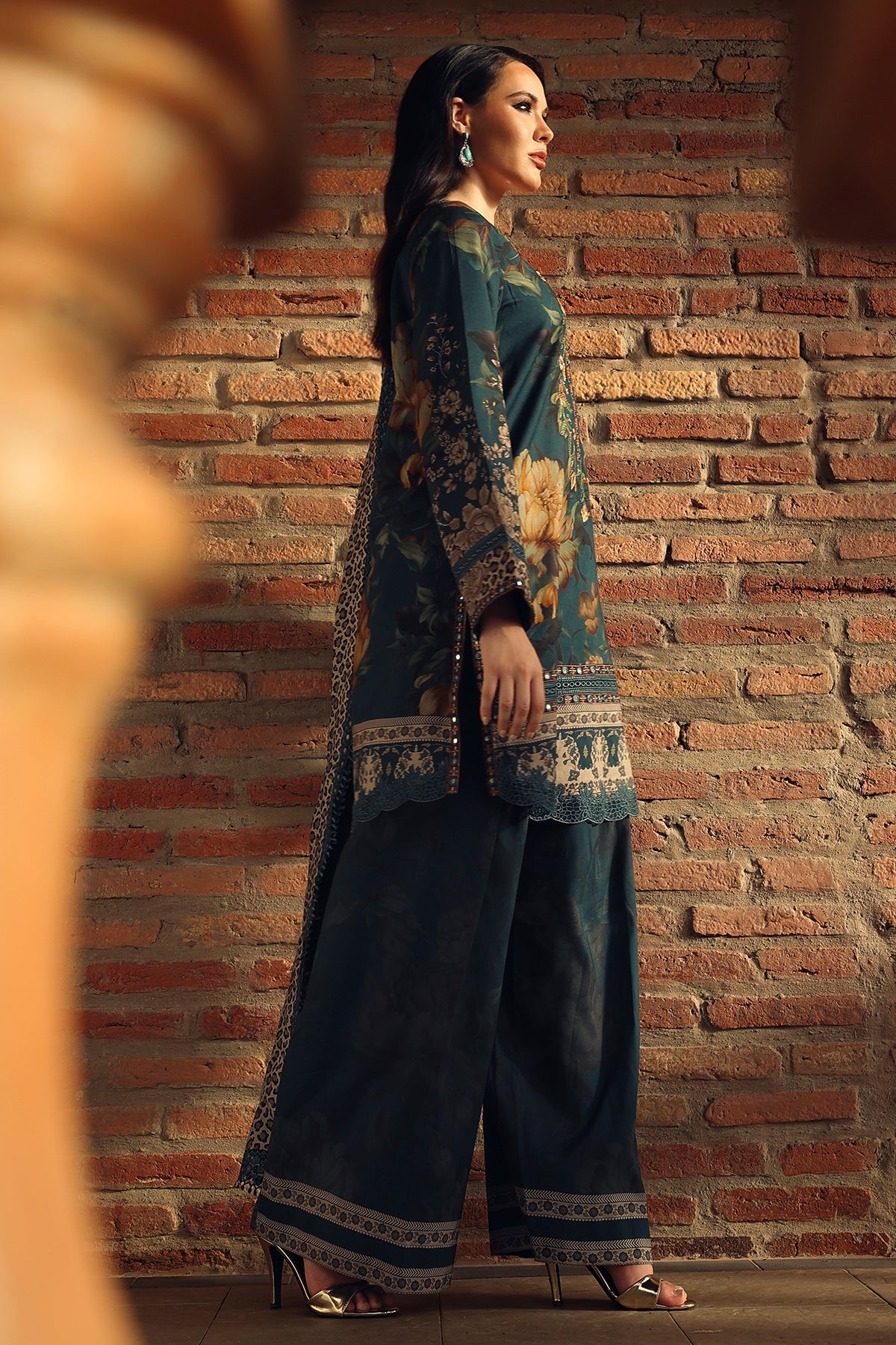 Charizma | 3-PC Unstitched Embroidered Linen | CCW7-09