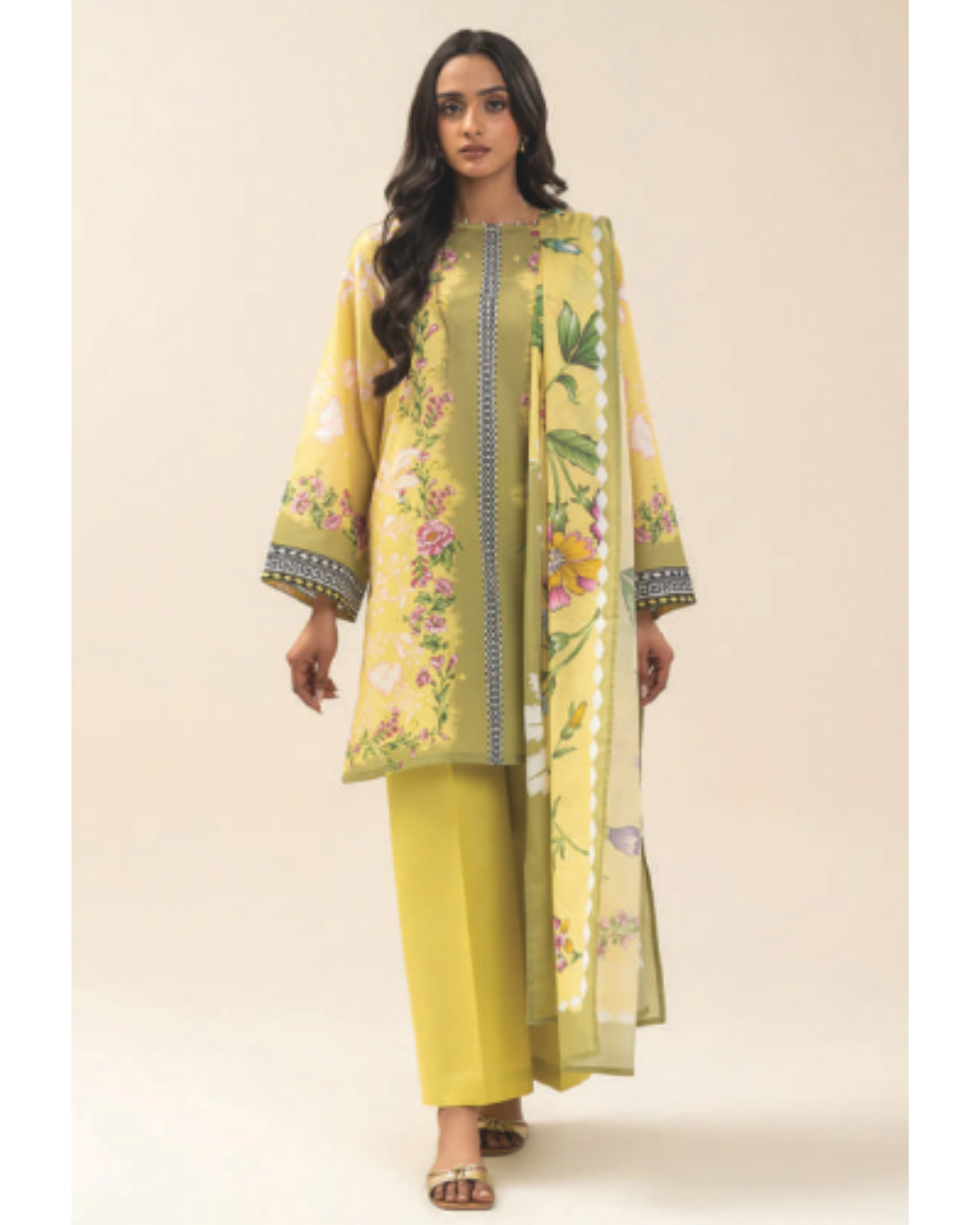 BEECHTREE | UNSTITCHED 3-PIECE | PRINTED LAWN SUIT