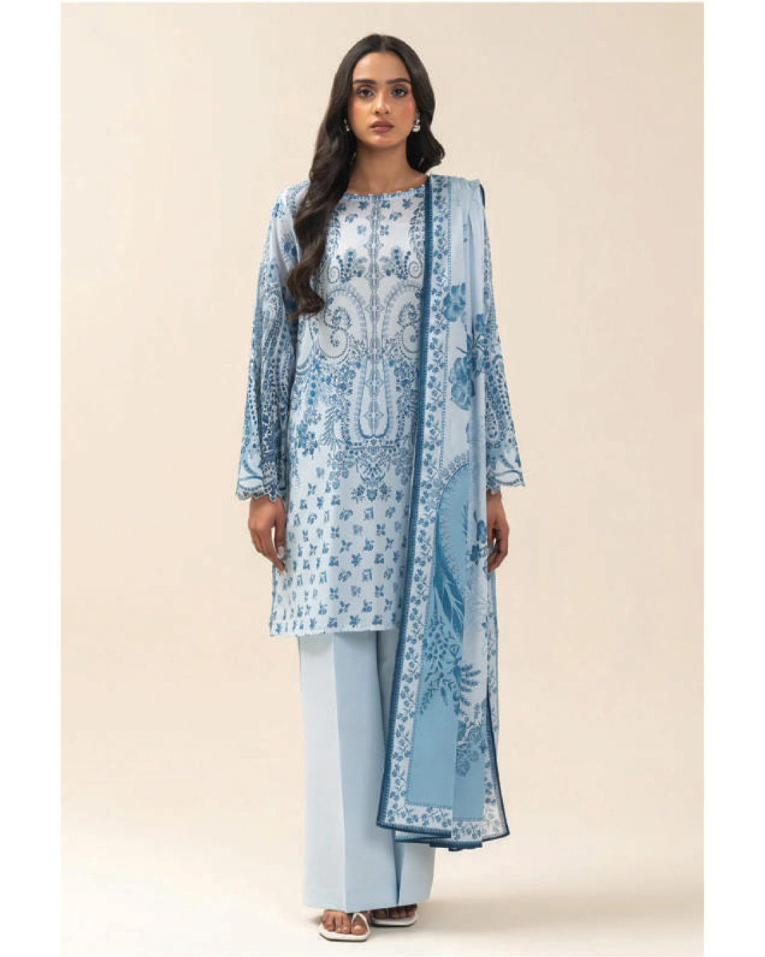 BEECHTREE | UNSTITCHED 3-PIECE | PRINTED LAWN SUIT