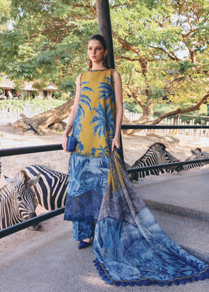 ELAHEH MARIA B | UNSTITCHED 3-PIECE | LAWN SUIT 07