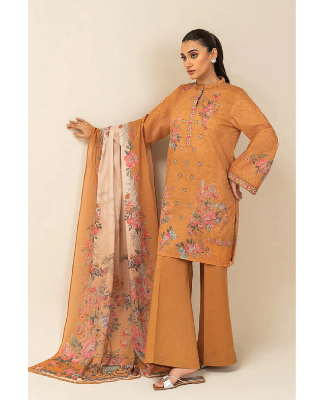 BEECHTREE | UNSTITCHED 3-PIECE | PRINTED LAWN SUIT