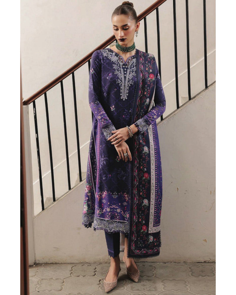 Agha Noor | Digital Printed Premier Lawn Summer 2026 | Design 03 | Unstitched 3-Piece Suit