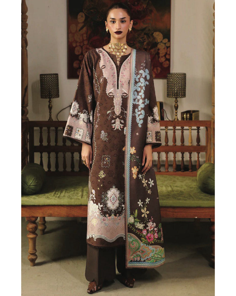 Agha Noor | Digital Printed Premier Lawn Summer 2026 | Design 04 | Unstitched 3-Piece Suit