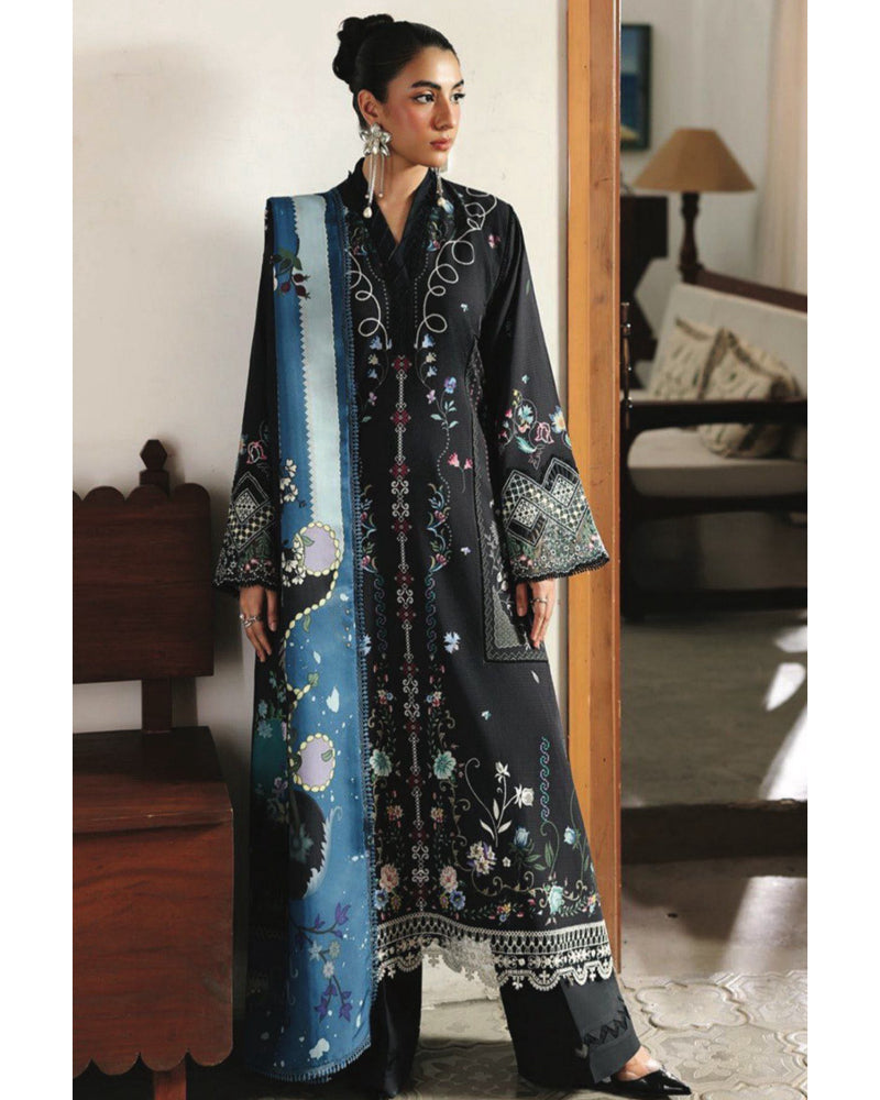 Agha Noor | Digital Printed Premier Lawn Summer 2026 | Design 08 | Unstitched 3-Piece Suit