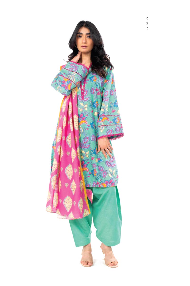 Alkaram Studio Winter Khaddar 3-Piece Unstitched Suit JDOAKS09