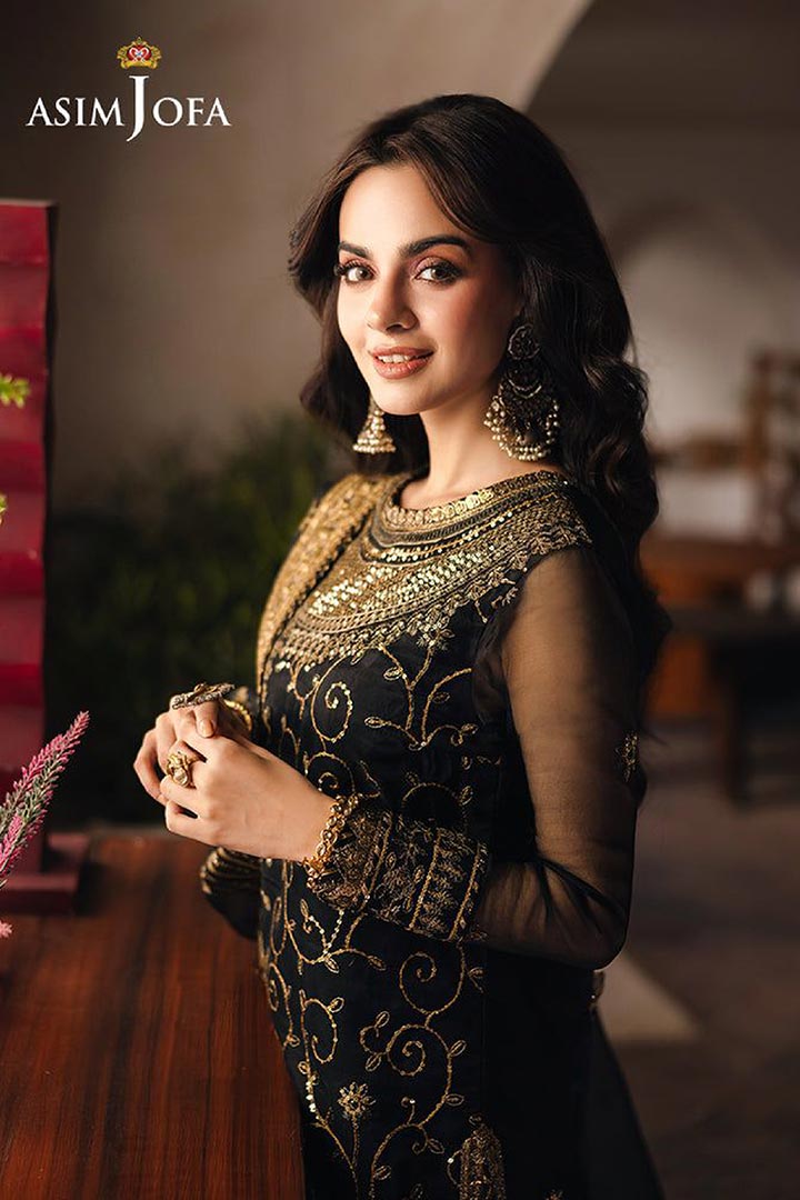 Asim Jofa 3-Piece Unstitched Embroidered Suit JDOAJ01