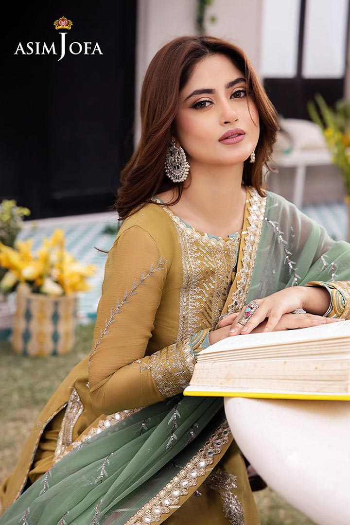 Asim Jofa 3-Piece Unstitched Embroidered Suit JDOAJ02