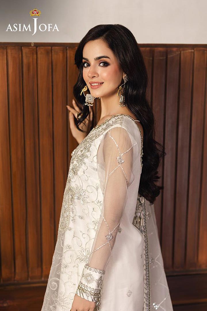 Asim Jofa 3-Piece Unstitched Embroidered Suit JDOAJ03