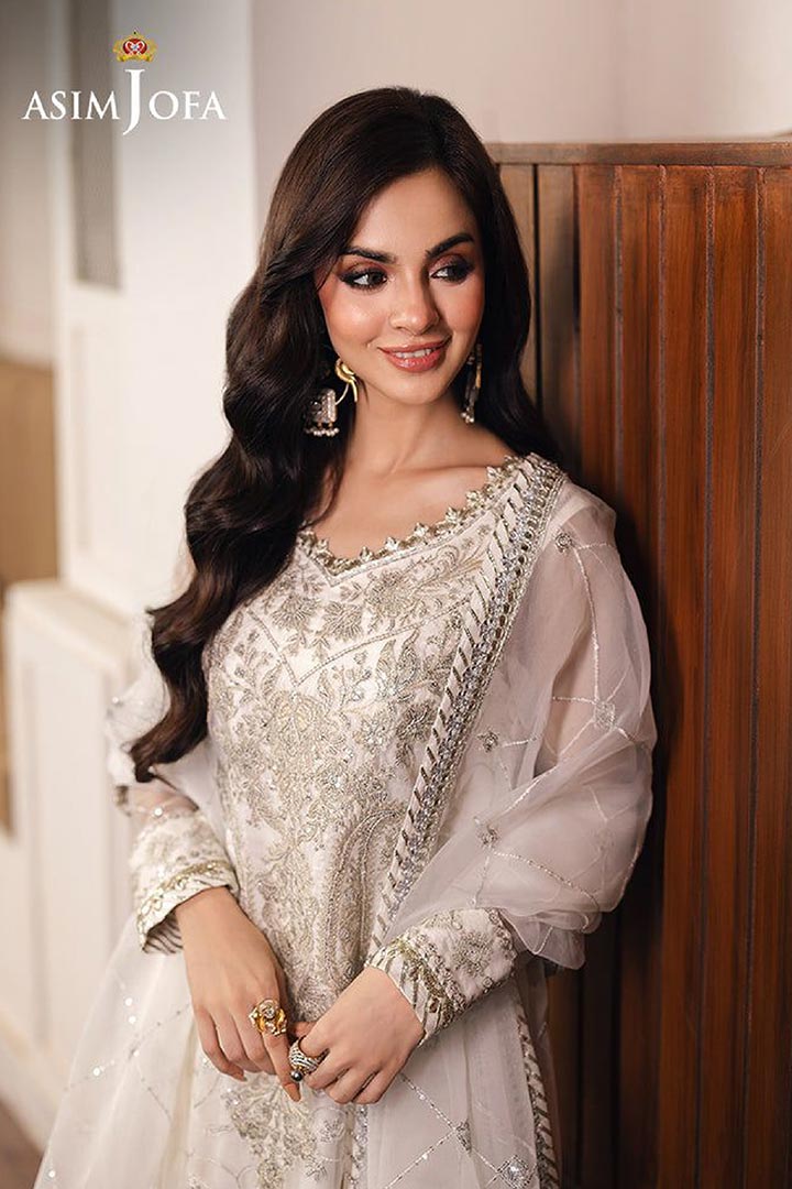 Asim Jofa 3-Piece Unstitched Embroidered Suit JDOAJ03