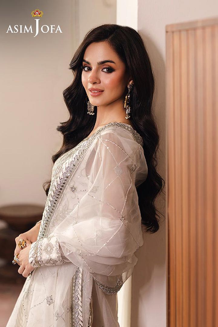 Asim Jofa 3-Piece Unstitched Embroidered Suit JDOAJ03