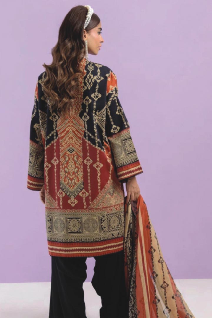 Bonanza Satrangi 3-Piece Unstitched Fira - WUS25P3349