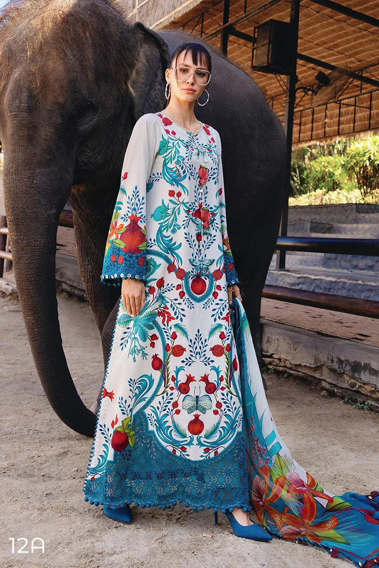 ELAHEH MARIA B | UNSTITCHED 3-PIECE | LAWN SUIT 01