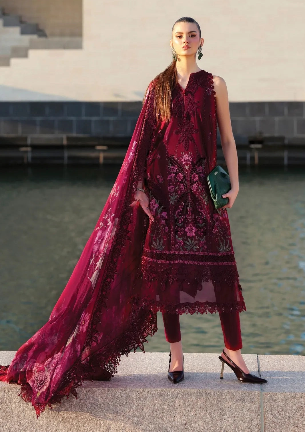 COMING SOON | ADVANCE BOOKING OPEN | MARIA B | UNSTITCHED 3-PIECE | LUXURY LAWN SUIT
