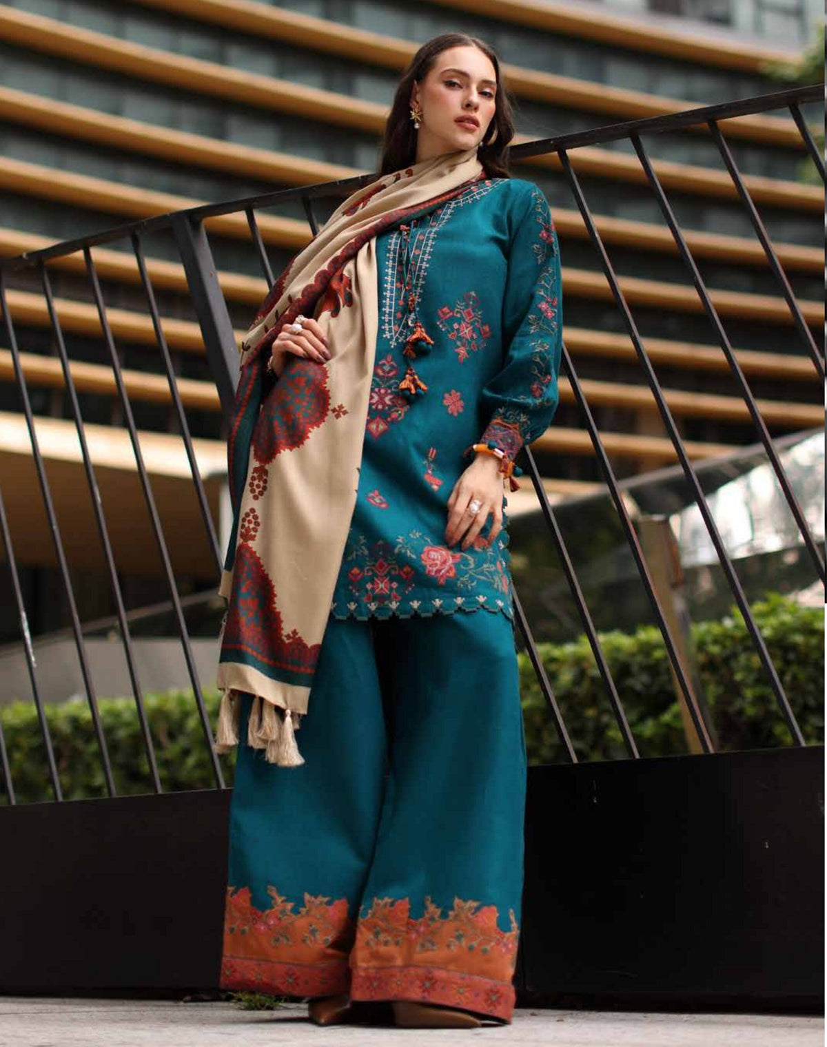 CHARIZMA POSHIMA | UNSTITCHED PEACH LEATHER COLLECTION