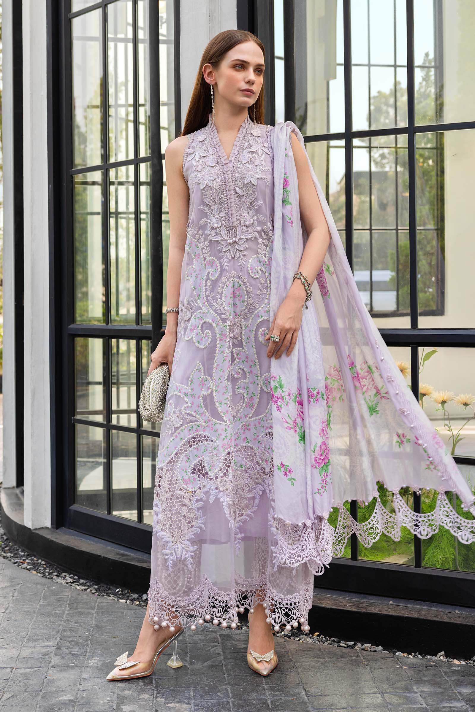 COMING SOON | ADVANCE BOOKING OPEN | MARIA.B 3-PIECE UNSTITCHED EMBROIDERED LAWN SUIT