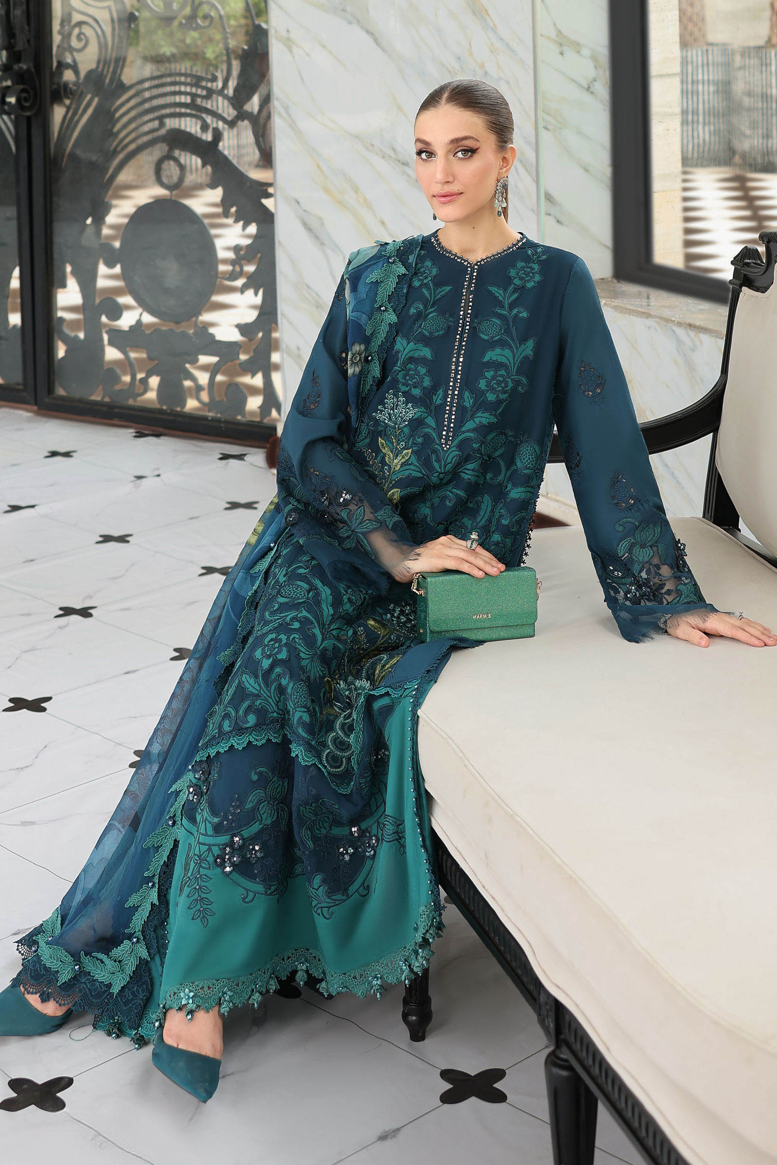 COMING SOON | ADVANCE BOOKING OPEN | MARIA.B 3-PIECE UNSTITCHED EMBROIDERED LAWN SUIT