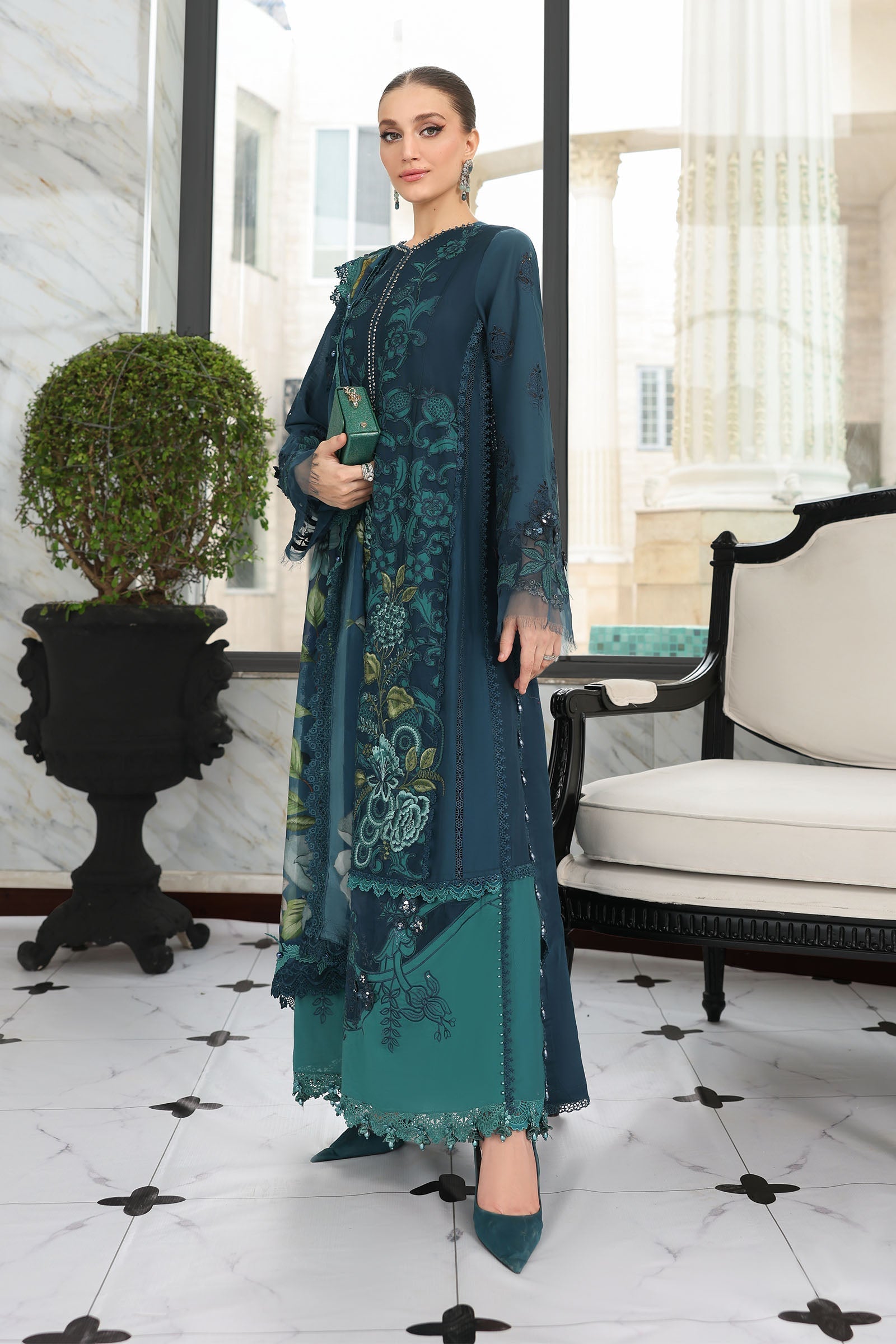 COMING SOON | ADVANCE BOOKING OPEN | MARIA.B 3-PIECE UNSTITCHED EMBROIDERED LAWN SUIT