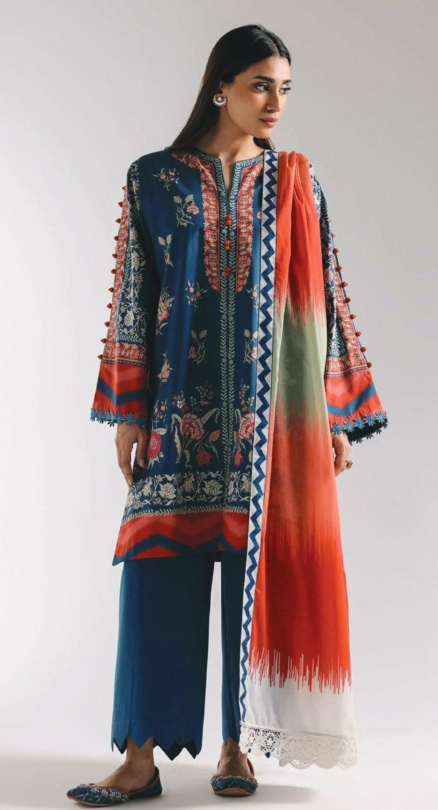 Ethnc | Design 01 | 3-Piece Lawn Suit