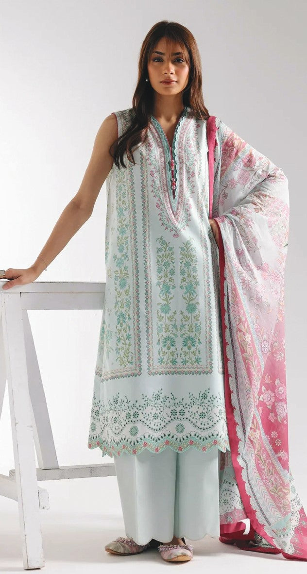 Ethnc | Design 02 | 3-Piece Lawn Suit