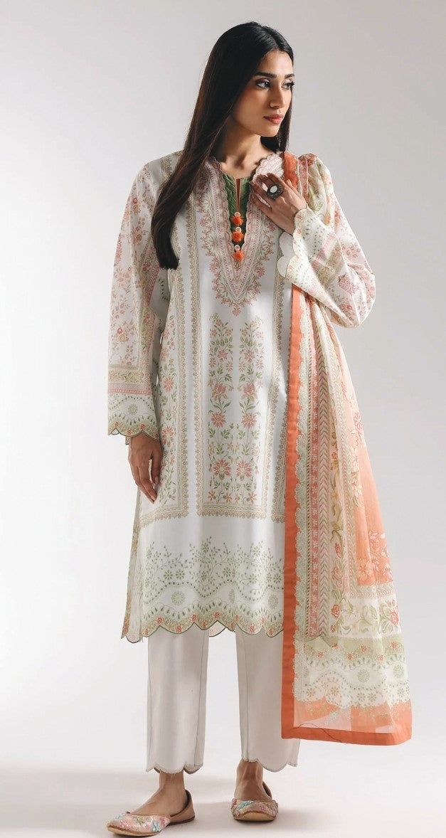 Ethnc | Design 03 | 3-Piece Lawn Suit