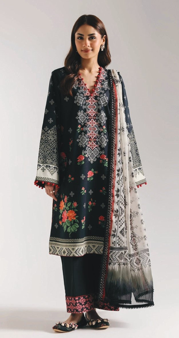 Ethnc | Design 06 | 3-Piece Lawn Suit