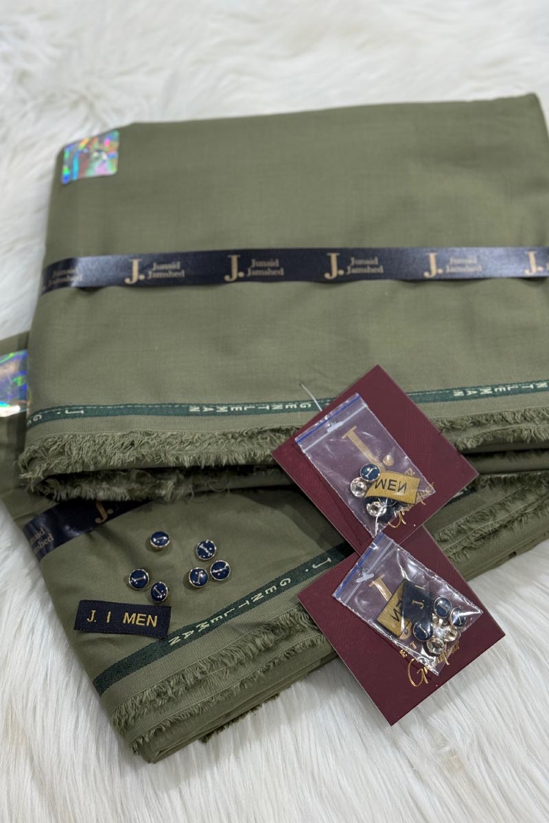 Gentalman by J. – Premium Men’s Unstitched Suit with Fancy Gift Box JDOJ09