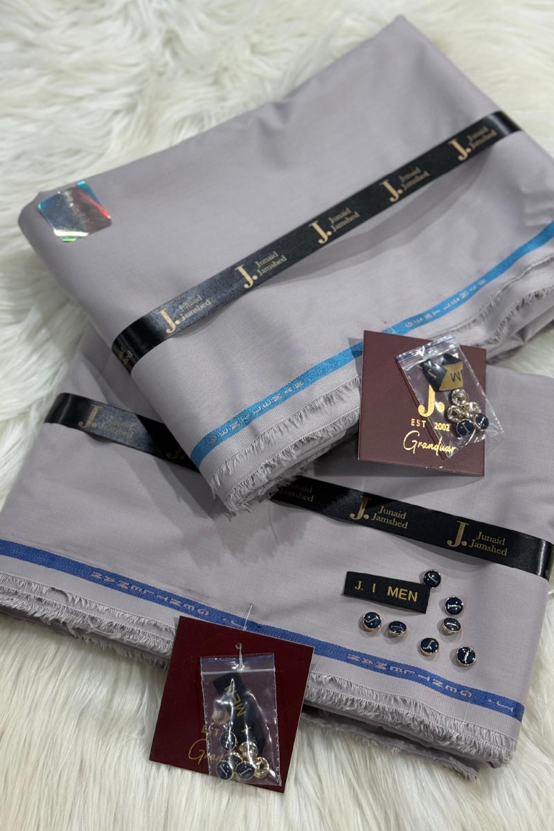 Gentalman by J. – Premium Men’s Unstitched Suit with Fancy Gift Box JDOJ07