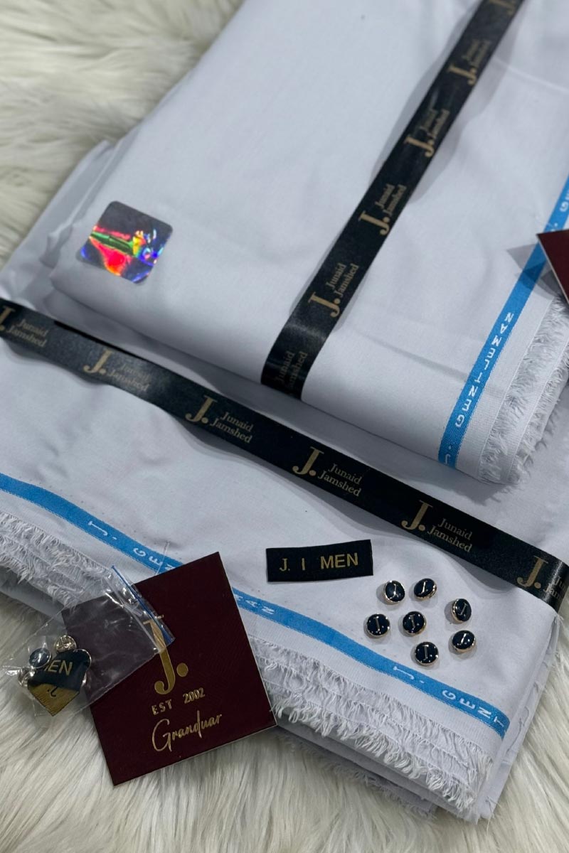 Gentalman by J. – Premium Men’s Unstitched Suit with Fancy Gift Box JDOJ10