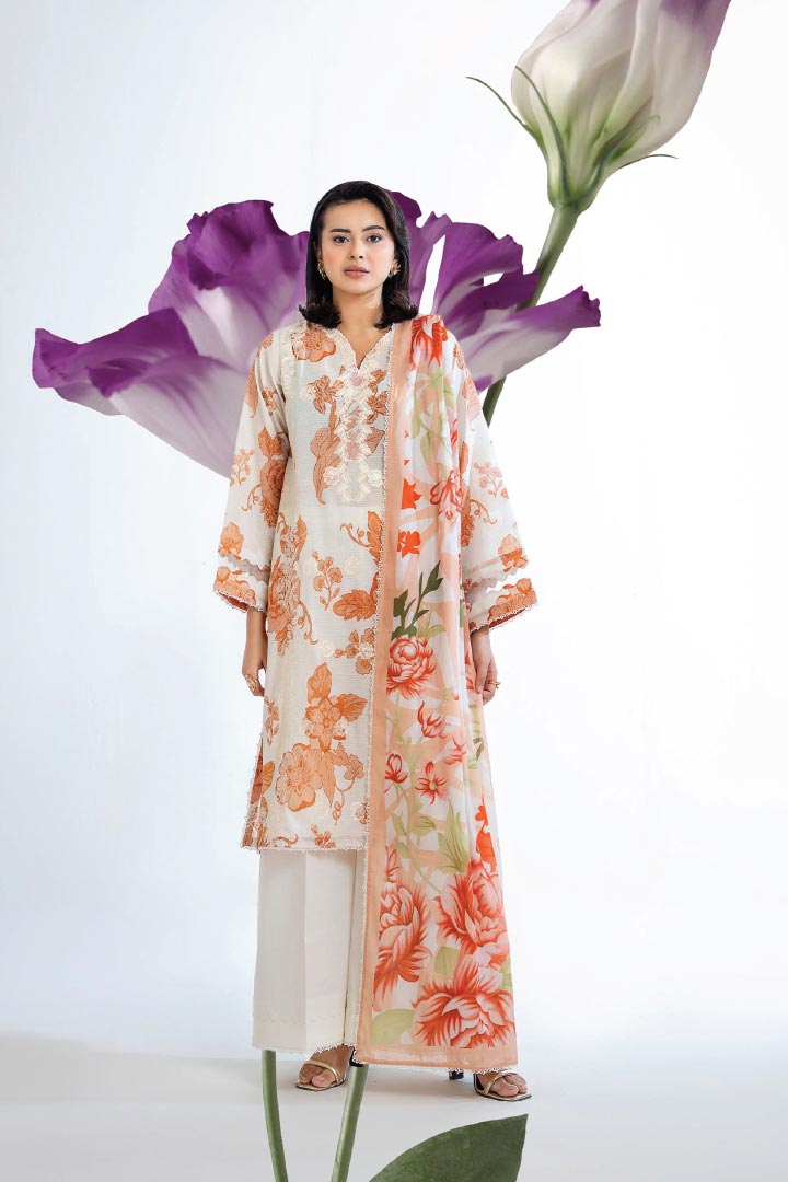 GullJee 3-Piece Unstitched Suit JDOGJA1