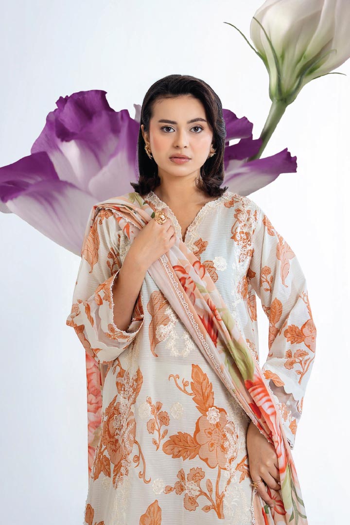 GullJee 3-Piece Unstitched Suit JDOGJA1