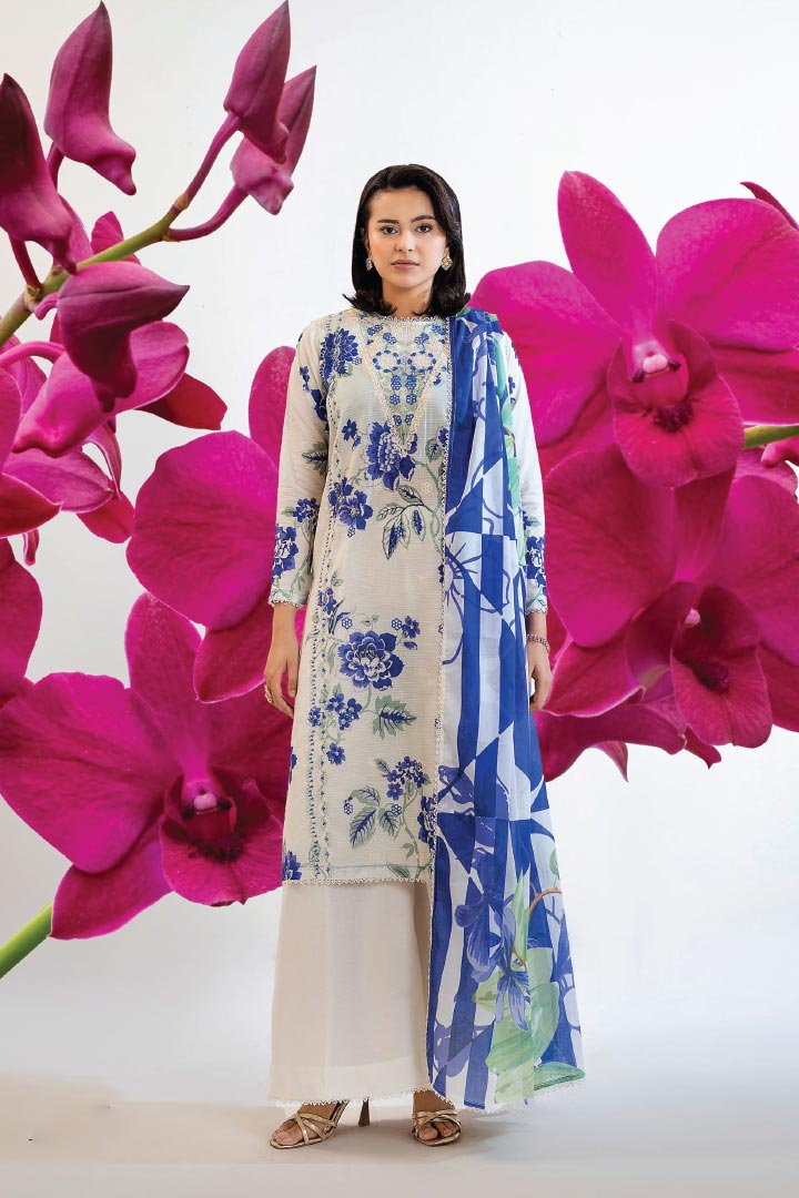 GullJee 3-Piece Unstitched Suit JDOGJA10