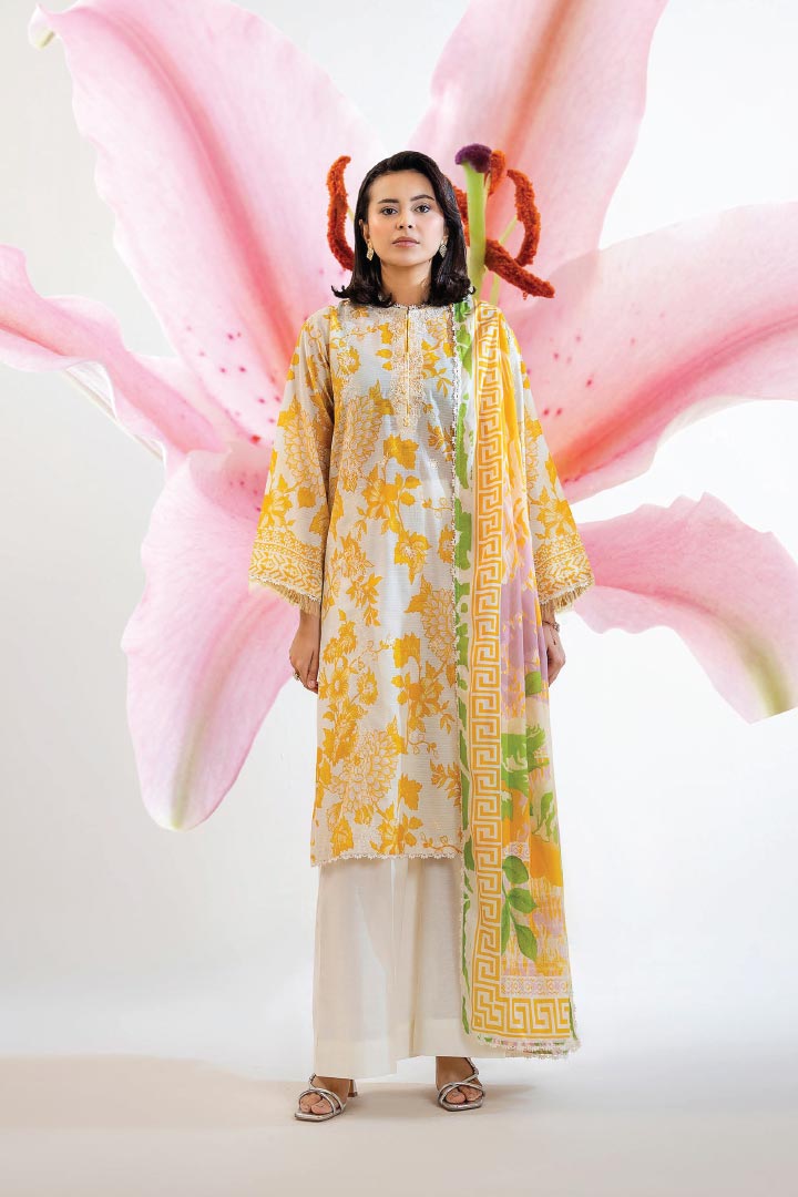 GullJee 3-Piece Unstitched Suit JDOGJA11