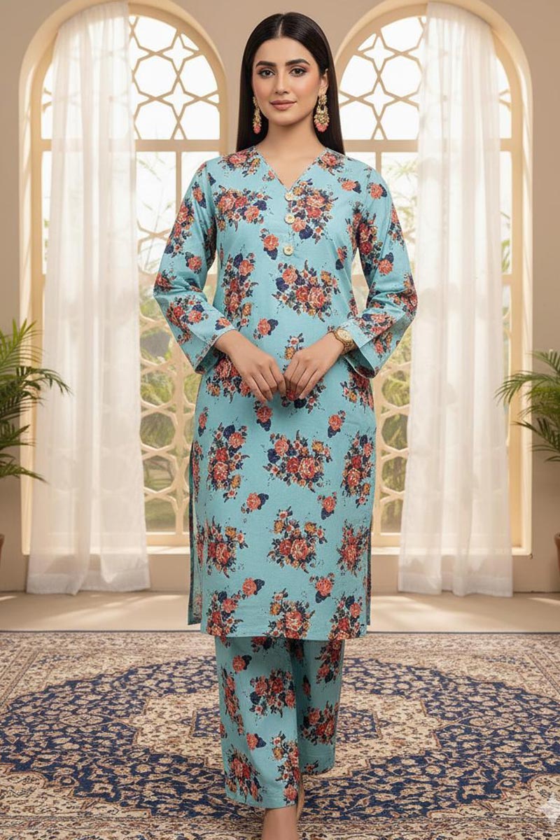 Khaadi Winter Stitched 2PC JDOK15