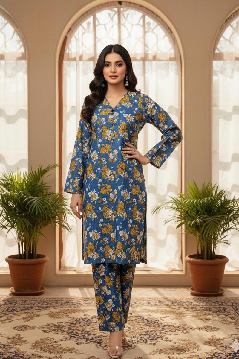 Khaadi Winter Stitched 2PC JDOK20