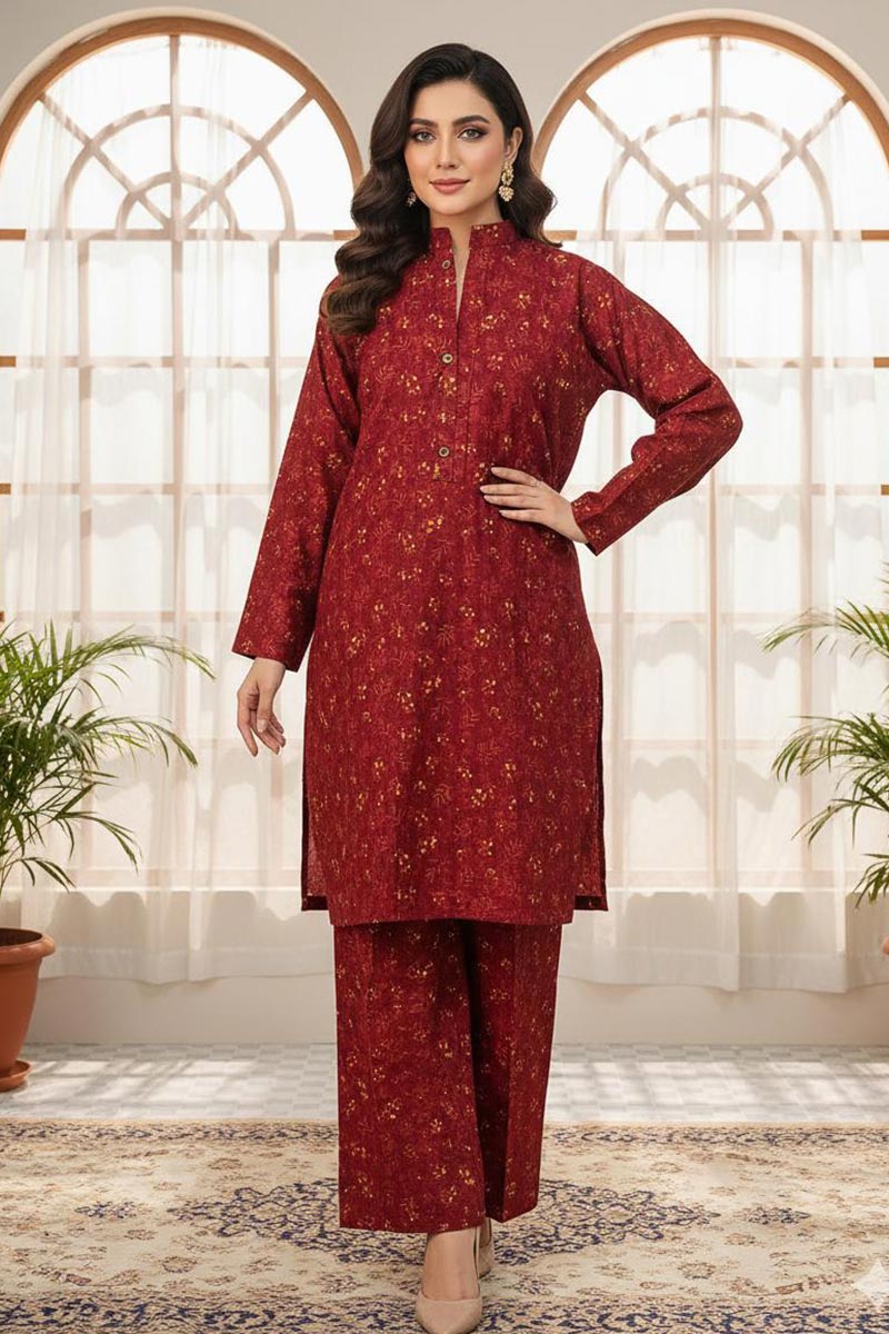 Khaadi Winter Stitched 2PC JDOK24