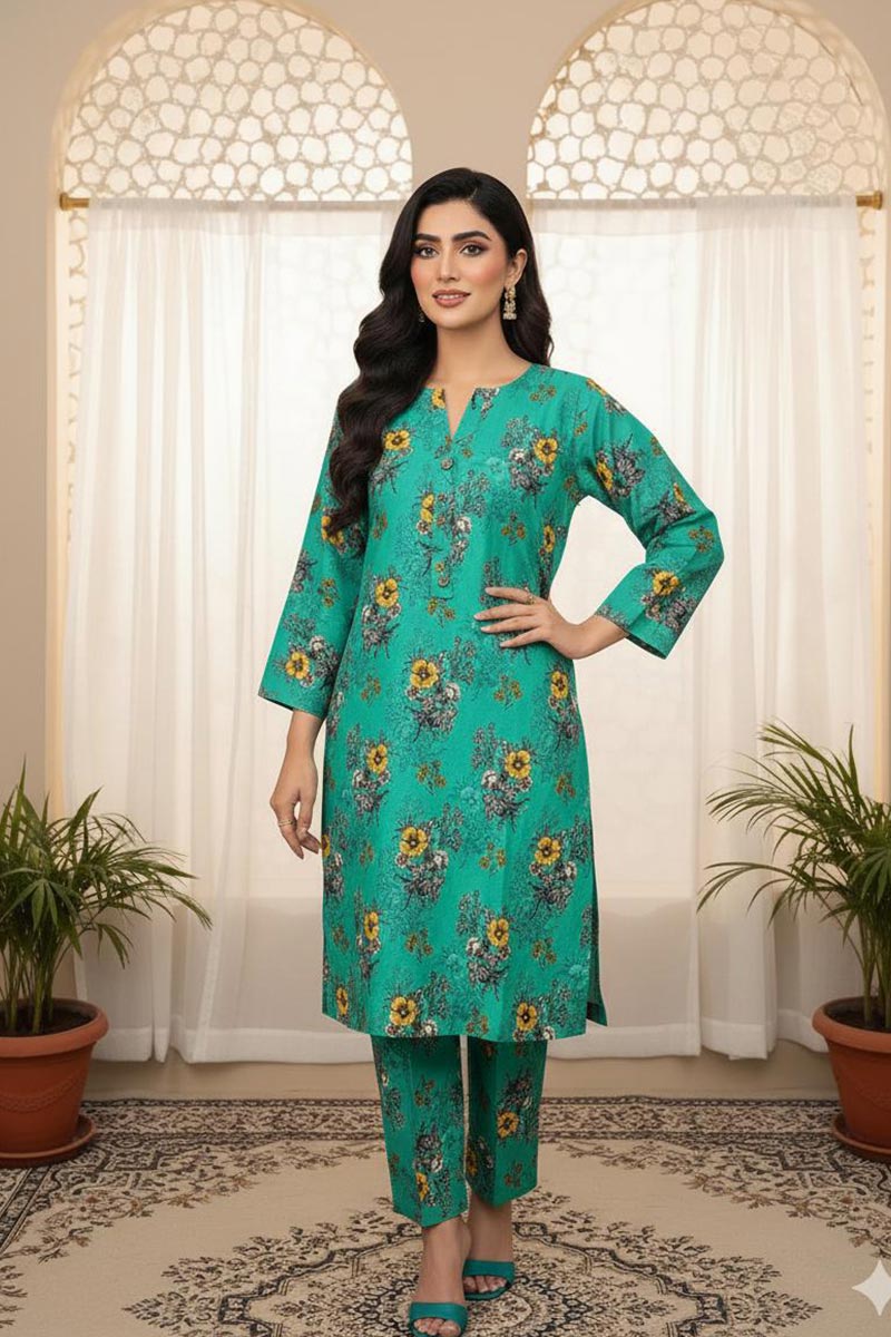 Khaadi Winter Stitched 2PC JDOK25