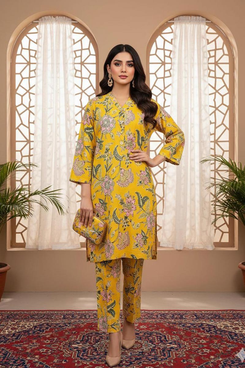 Khaadi Winter Stitched 2PC JDOK29