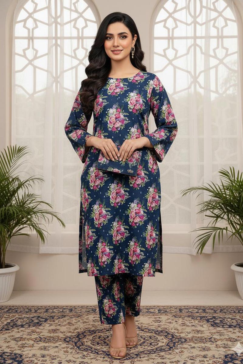 Khaadi Winter Stitched 2PC JDOK30