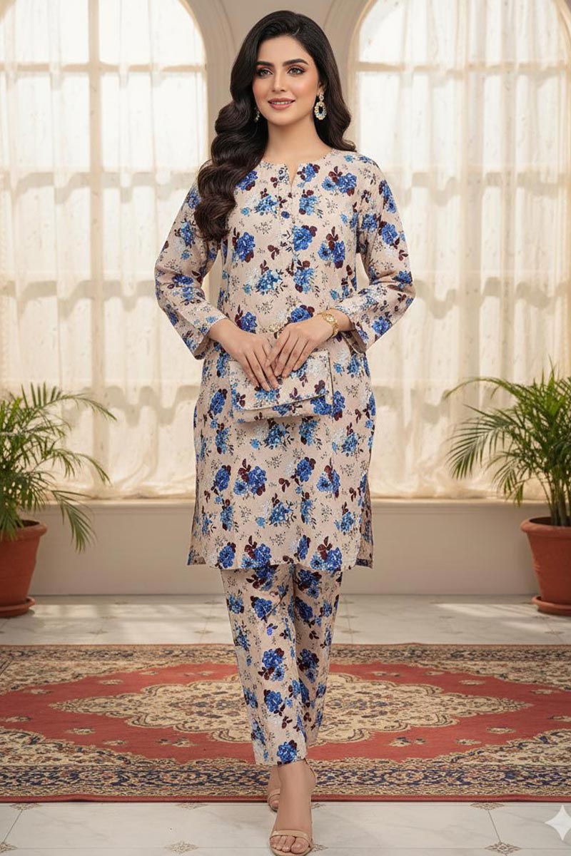 Khaadi Winter Stitched 2PC JDOK32