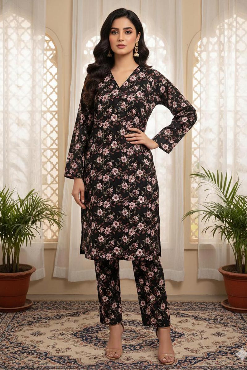 Khaadi Winter Stitched 2PC JDOK33