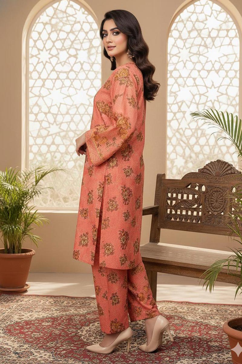 Khaadi Winter Stitched 2PC JDOK38