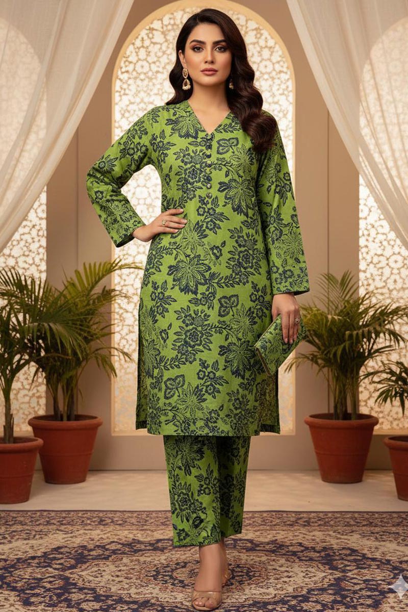 Khaadi Winter Stitched 2PC JDOK39