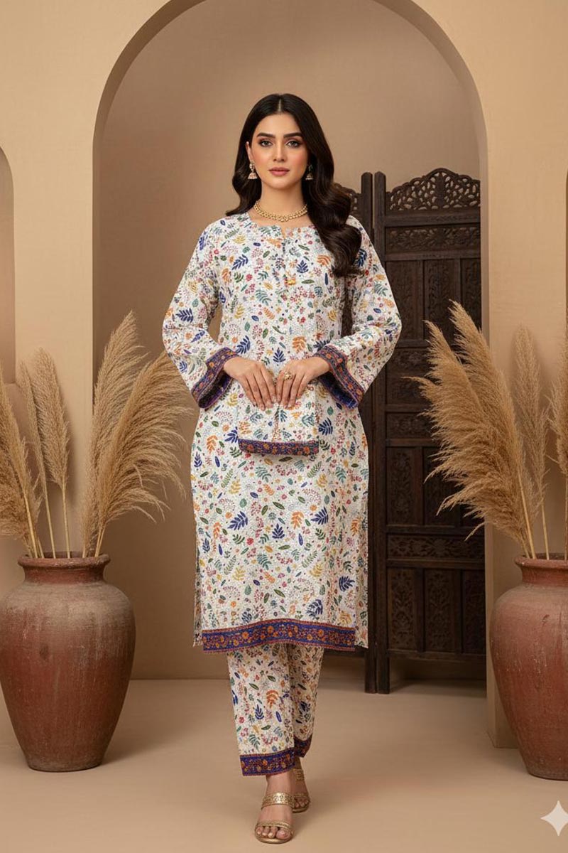 Khaadi Winter Stitched 2PC JDOK52