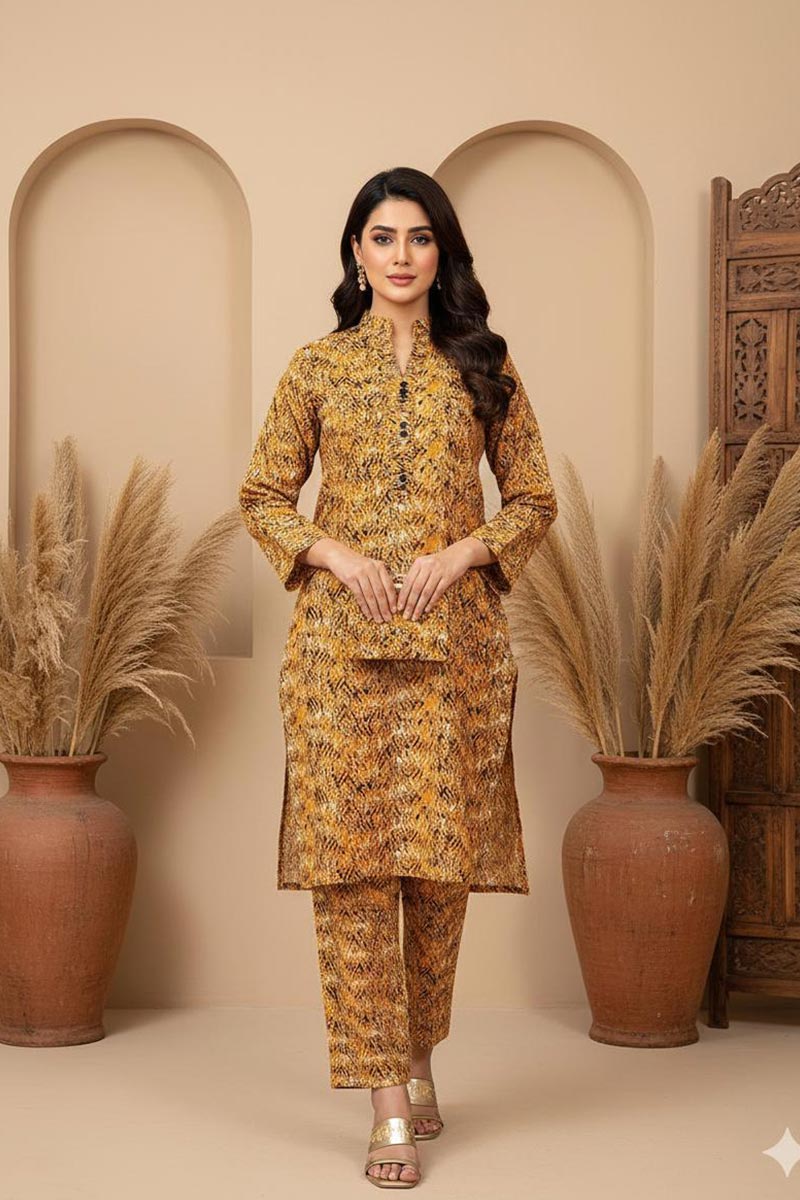Khaadi Winter Stitched 2PC JDOK57