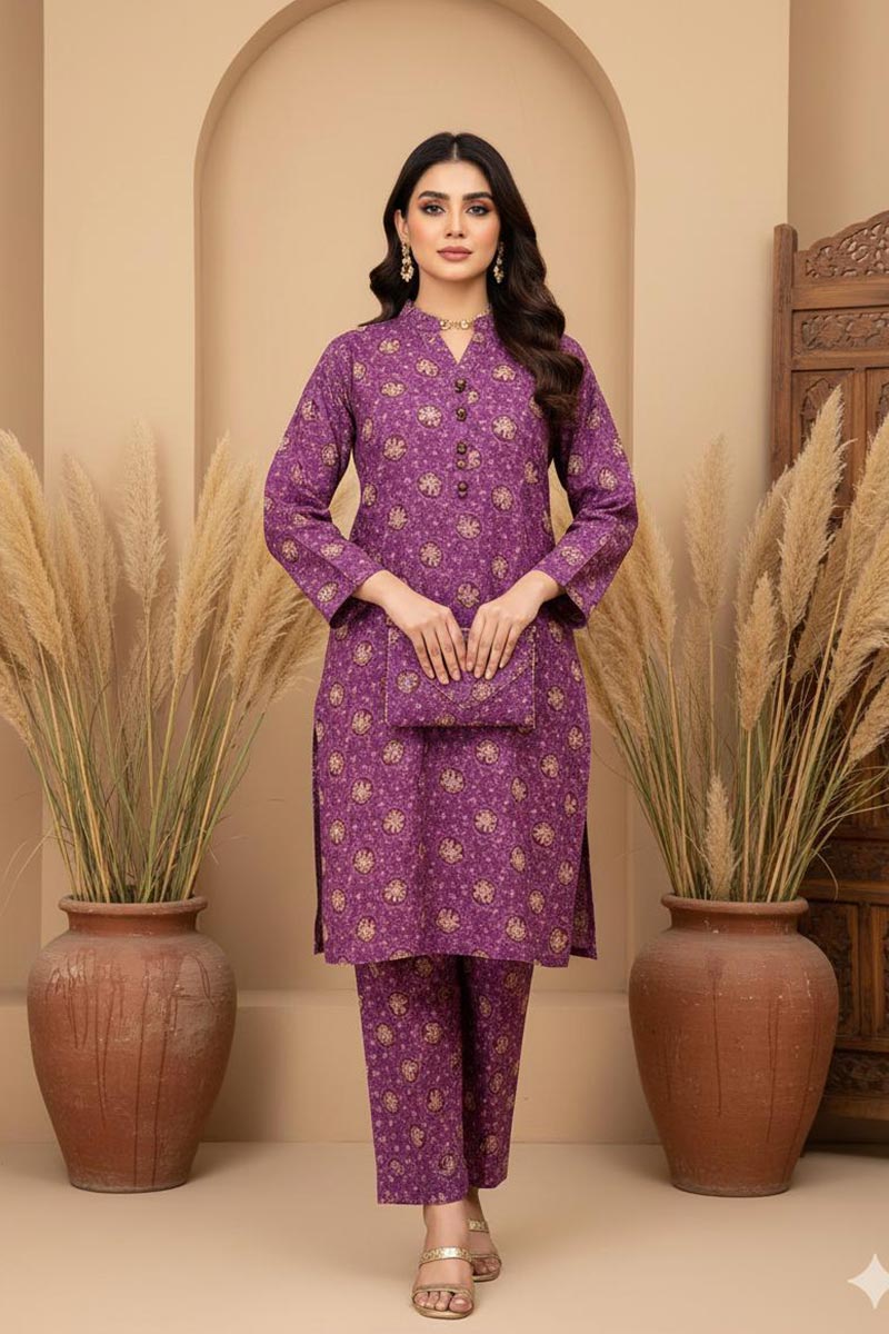 Khaadi Winter Stitched 2PC JDOK59