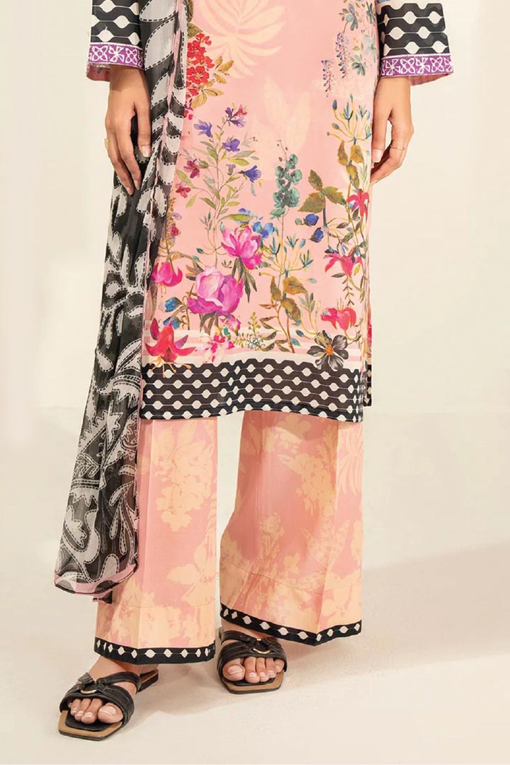 Limelight Unstitched 3 Piece Lawn Suit JDO-U4300SU-3PC-489