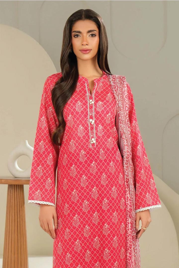 Limelight Unstitched 3 Piece Lawn Suit JDO-U4387SU-3PC-565