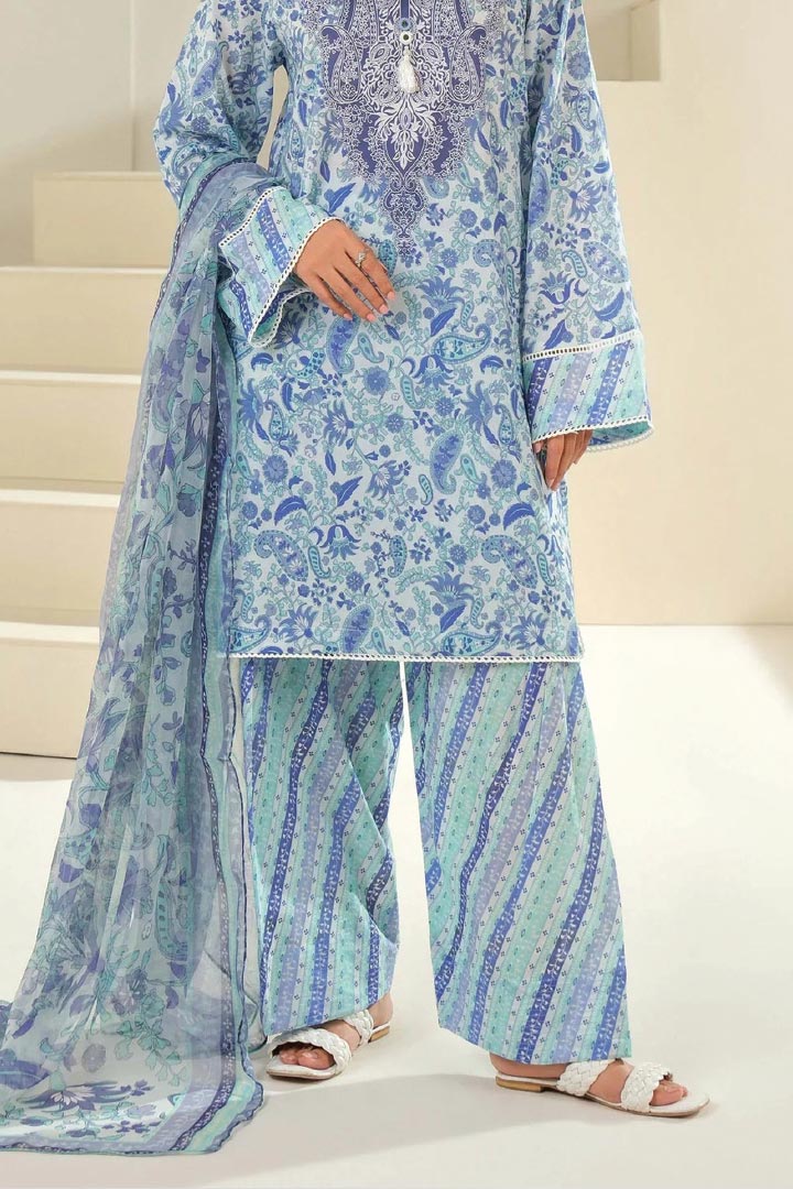 Limelight Unstitched 3 Piece Lawn Suit JDO-U4390SU-3PC-143