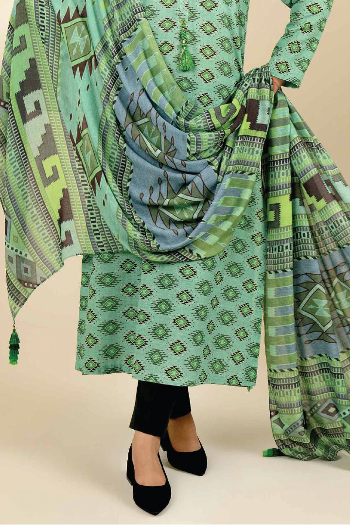 Nishat Khaddar Unstitched 3 Pcs Suit JDON42404451