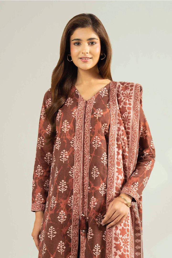 Nishat Khaddar Unstitched 3 Pcs Suit JDON42502427